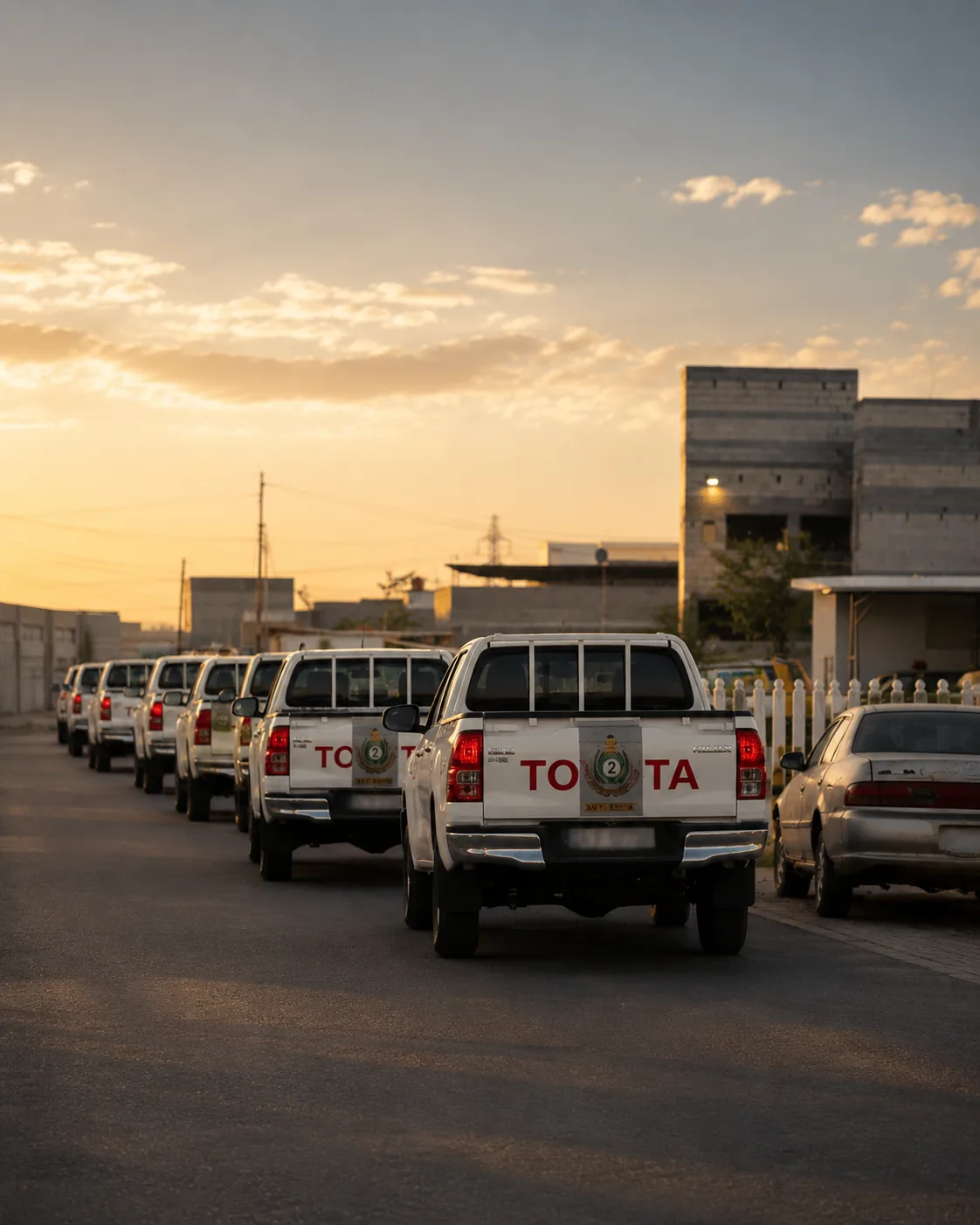 Mobile security convoy